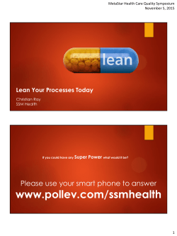 Lean Your Processes Today