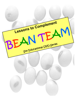 Bean Team Lessons - Illinois Ag in the Classroom