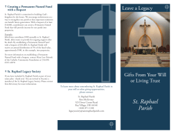 St. Raphael Parish - Saint Raphael Parish