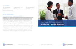 IMS Primary Market Research