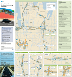 Sydney Motorway network - Roads and Maritime Services