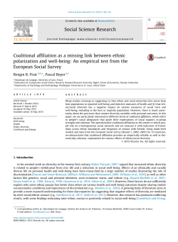 Coalitional affiliation as a missing link between ethnic polarization