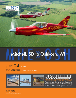2016 program guide - Airventure Cup Race