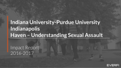 Fall 2016 Haven Impact Report - Division of Student Affairs