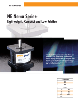 Nema Gearheads