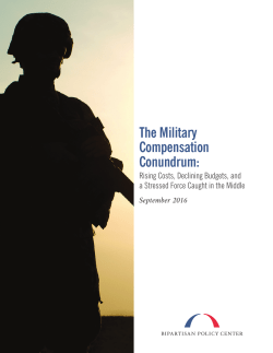 The Military Compensation Conundrum: