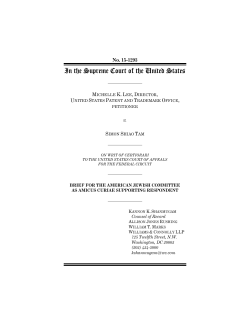 Brief amicus curiae of The American Jewish