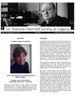 File - Sir Winston Churchill Society of Calgary