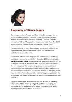 Biography - Wilton Park