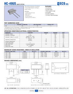 Datasheet - Mouser Electronics