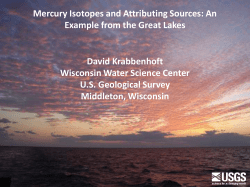 Mercury - Sacramento River Watershed Program