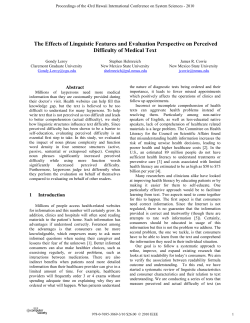 The Effects of Linguistic Features and Evaluation Perspective on