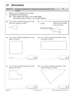 27. [Perimeter] - Maths Mate USA
