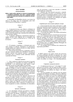 Lei n&ordm;30/2000, de 29 de novembro