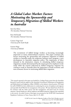 A Global Labor Market - Flex Work Research Centre
