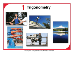 Unit 1.6 Graphs and Other Trigonometric Functions