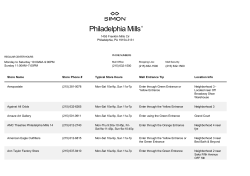 print store directory - Philadelphia