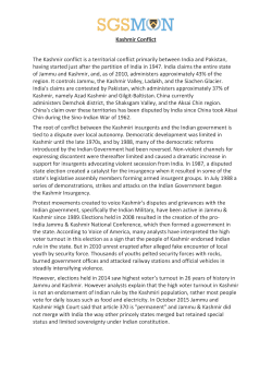 SC Kashmir Conflict
