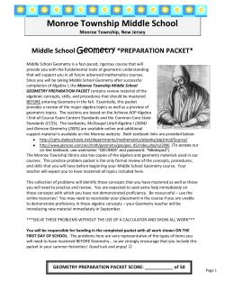 Monroe Township Middle School