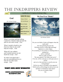 the inkdrippers review - Livingstone Kolobeng College