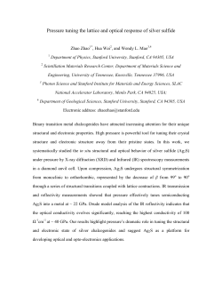 Pressure tuning the lattice and optical response of silver sulfide