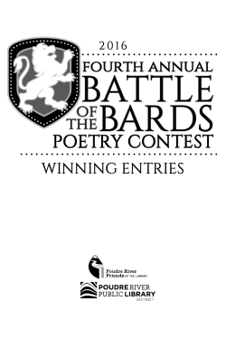 battle bards - Poudre River Public Library District