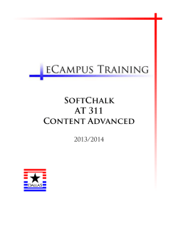 SoftChalk Content Advanced - Dallas County Community College