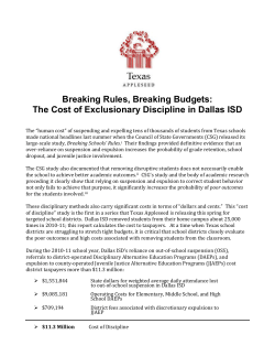Breaking Rules, Breaking Budgets: The Cost of