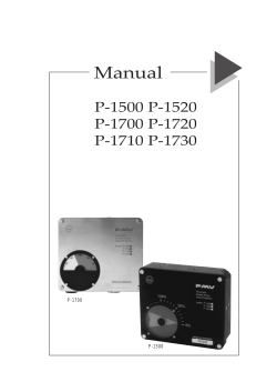 Manual - Palmstiernas Svenska AB