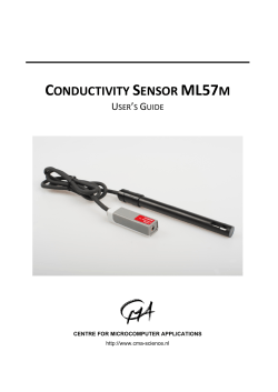 conductivity sensor ml57m - CMA