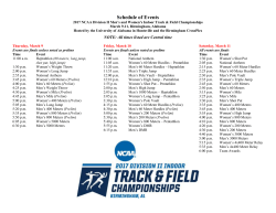 Schedule - NCAA.org