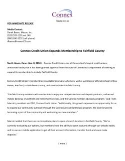 FOR IMMEDIATE RELEASE