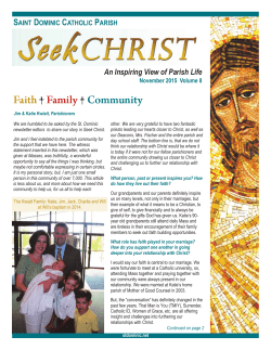 An Inspiring View of Parish Life