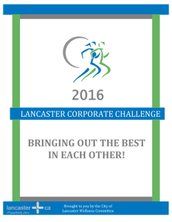 lancaster corporate challenge