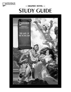 ICSG-Last Mohicans - Saddleback Educational Publishing