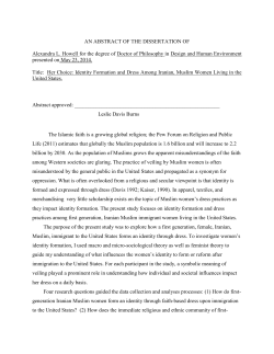AN ABSTRACT OF THE DISSERTATION OF