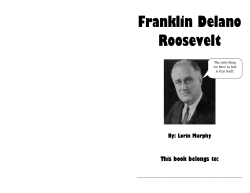 Franklin Delano Roosevelt
