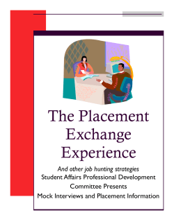 The Placement Exchange