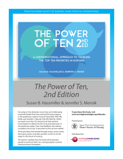The Power of Ten, 2nd Edition