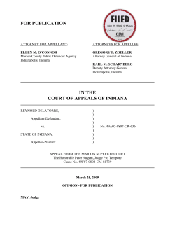 Reynold Delatorre v. State of Indiana