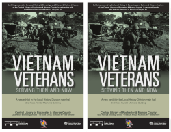 Serving Then and now Servin - Vietnam Veterans of America