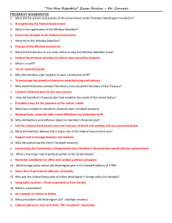 President Washington