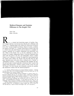 Medieval Romance and Feminine Difference