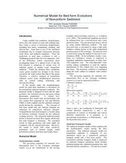 Numerical Model for Bed form Evolutions of Nonuniform Sediment