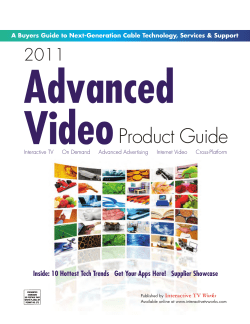 A Buyers Guide To Next-Generation Cable Technology