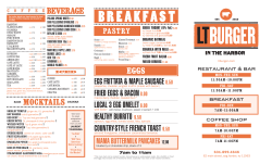 TO GO MENU - LT Burger