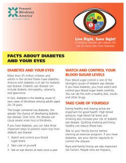 Diabetes Facts (large print)
