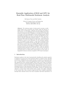 Ensemble Application of ELM and GPU for Real-Time