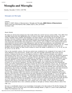 Mesoglia and Microglia
