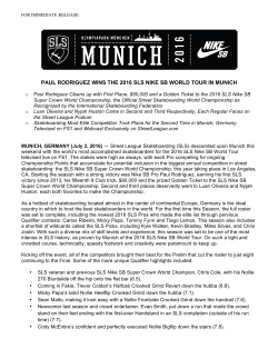 paul rodriguez wins the 2016 sls nike sb world tour in